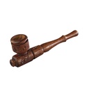 Wooden Pipe, approx. 13 Cm, Screw-on