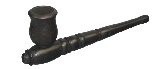 Wooden Pipe, approx. 15 Cm, Screw-on