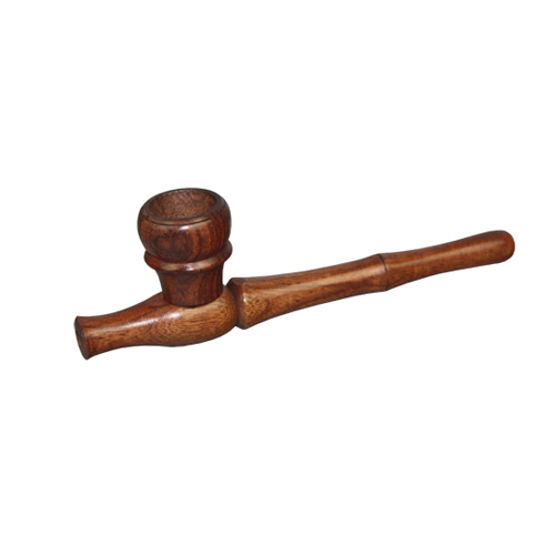 Wooden Pipe, approx. 15 Cm, Screw-on