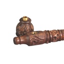 Wooden Pipe, approx. 15 Cm, Screw-on