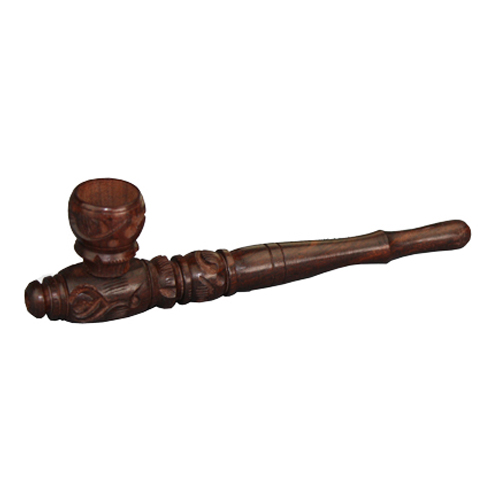Wooden Pipe, approx. 15 Cm, Screw-on