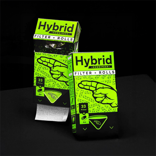 Hybrid Supreme Filters, 6,4mmØ, 1 x 33er + Rolls