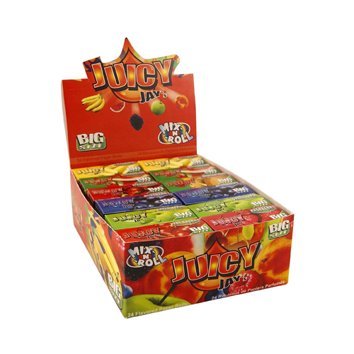 JUICY JAY'S MIX'N ROLL BOX/24 - ROLLS