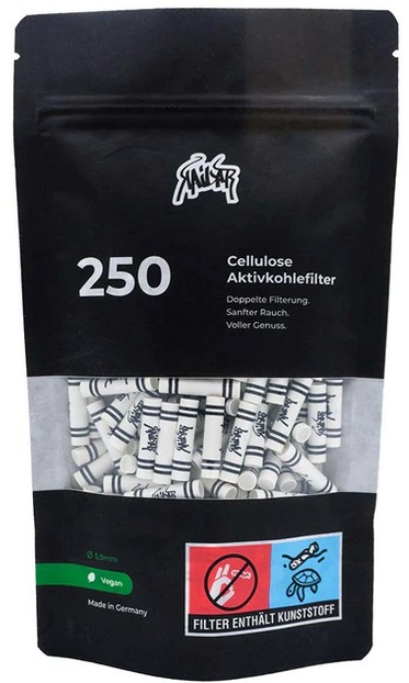 Kailar Cellulose+Akt.filter 250er, weiß, 5.9mmŘ