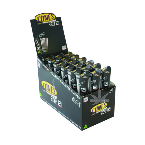 King Size Cones, 109 Mm, Display Pack Of 18 X 12 Pieces