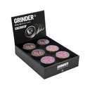 Metal Grinder ICY, Trance Leaf, 50mmø, 4-part