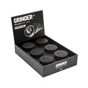Metal Grinder, Black HIGH AS FUCK 50mmø, 4-piece