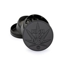 Metall Grinder, HIGH AS FUCK 50mmØ, 4-teilig, Sieb