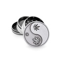 Metall Grinder, Yin Yang, 50mmØ, 4-teilig, Sieb