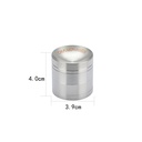 Metal Grinder, 40 mm Diameter, 4-piece, CURVED Mini