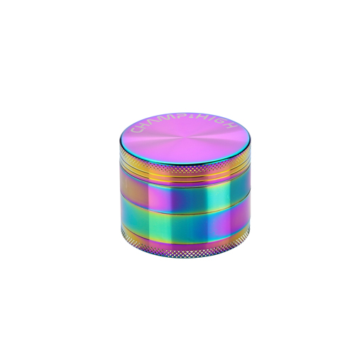 Metal Grinder, 55 mm Diameter, 4-piece, RAINBOW, 1 Piece