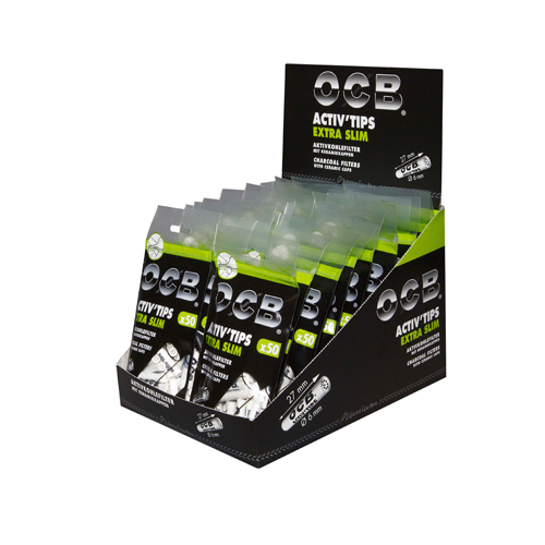 OCB ACTIV Tips Extra Slim 50er, 6mmØ