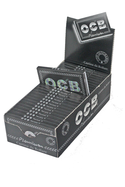 OCB Premium No. 4 Black 25*100 Sheets