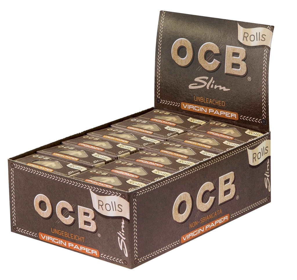 OCB Unbleached Rolls Virgin Paper - VE24