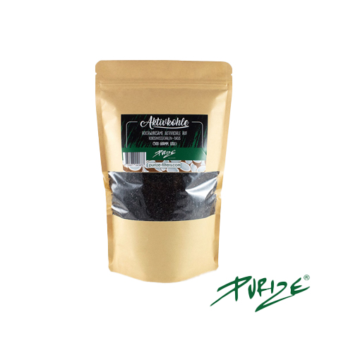 [ZU9500CO] PURIZE Activated Carbon Coconut 500g Loose