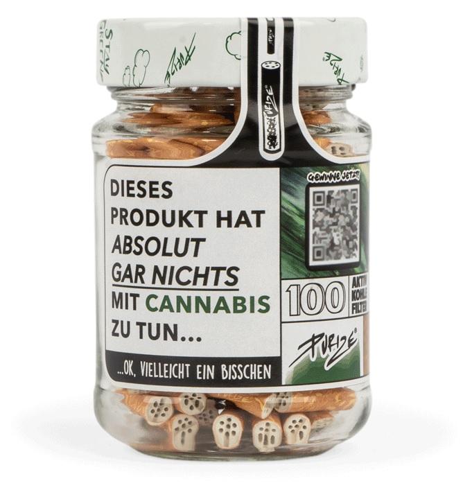 PURIZE Activated Carbon Filter 1x100, SPION, Glass, 5.9 mm