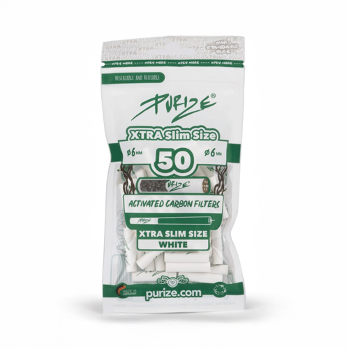 PURIZE Activated Carbon Filter 1x50, 5.9mmø, XTRA Slim