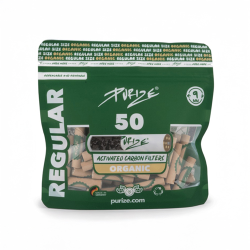 PURIZE Activated Carbon Filter ORGAN, 1x50, 9mmø Regular