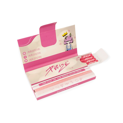 PURIZE KS Slim Papes'n'tips PINK, VE12