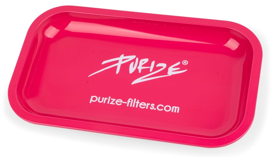 PURIZE TRAY Pink, Metal, 27 X 16 X 2.5 cm