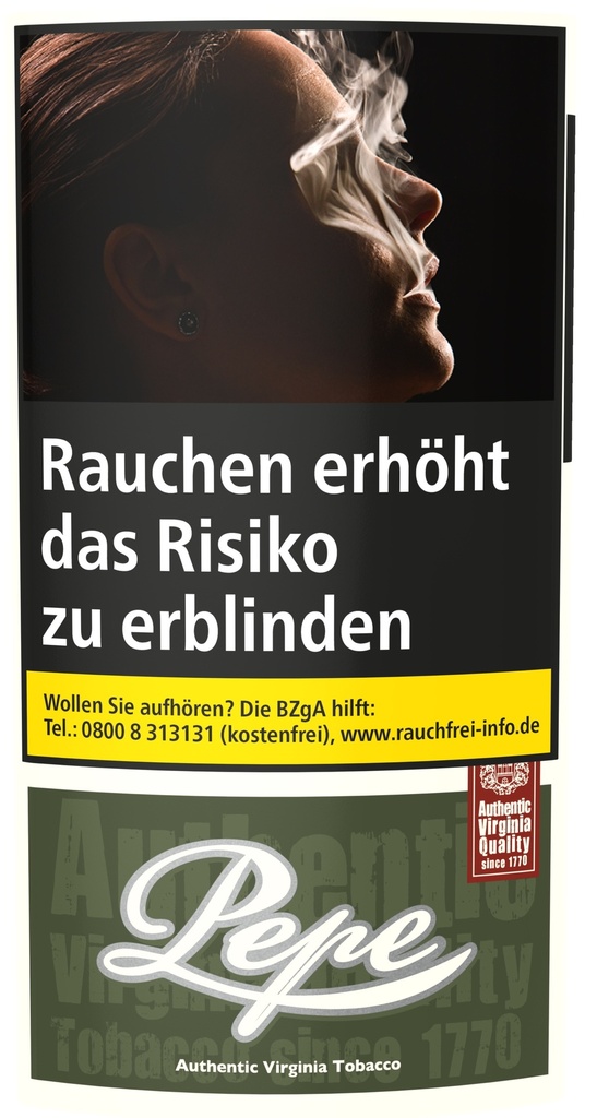 Pepe Virginia Tobacco Dark Grün VE5