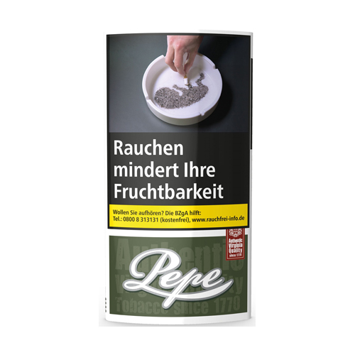 Pepe Virginia Tobacco Dark Grün VE5