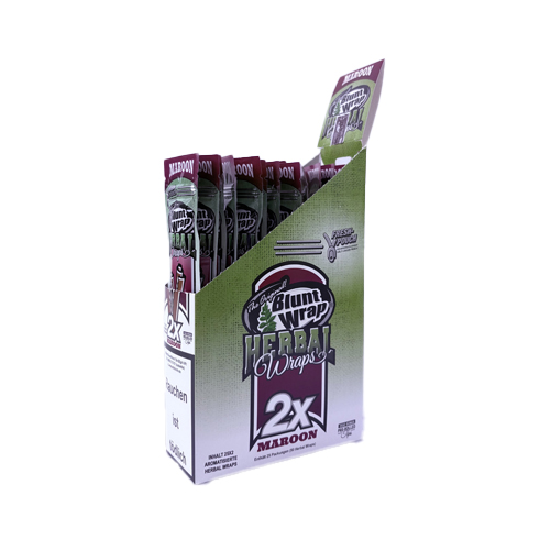 Platinum Blunt Wraps Wraps-MAROON