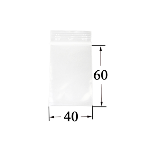 Polybeutel 4 mal 6 cm VE100