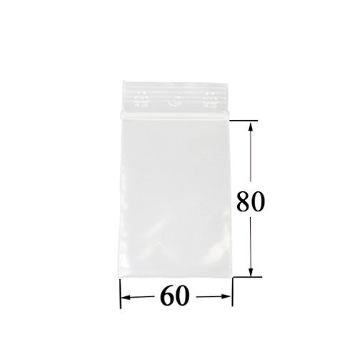 Polybeutel 6 mal 8 cm VE100