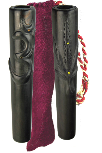 Pondicherry Shillum Clay approx. 15 cm - With Velvet Bag