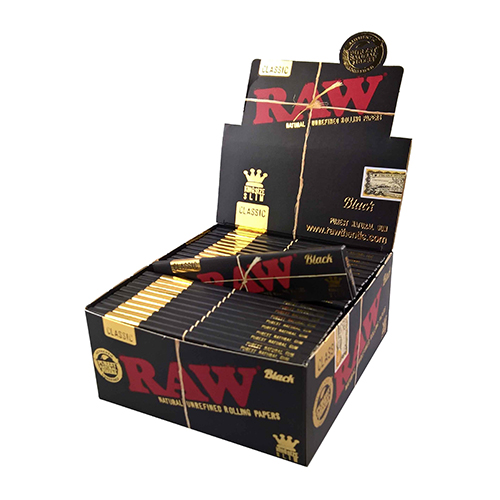 RAW-BLACK KS-Slim-Papers-VE50-32 LEAVES