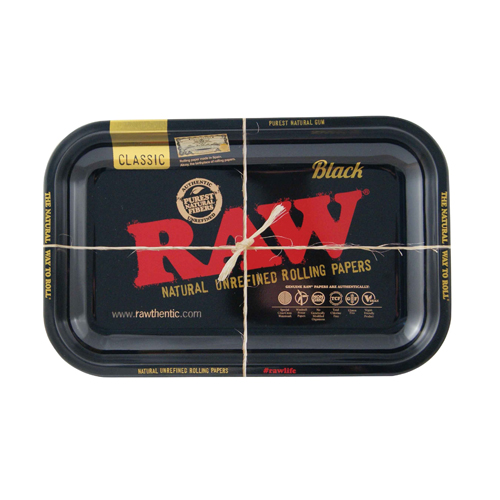 RAW Black Tray, SMALL, approx. 27.5 cm X 17.5 cm