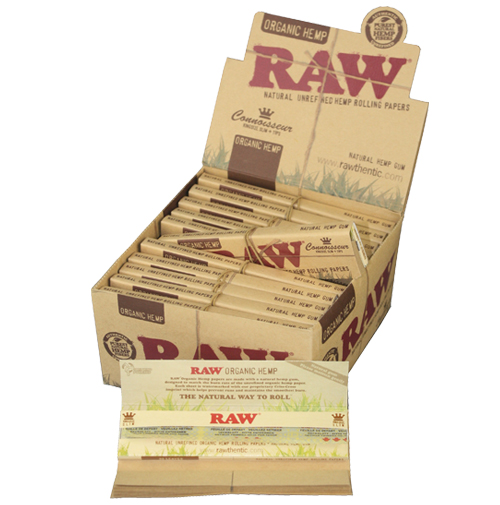 RAW Connoisseur Organic KS Slim+tips VE24
