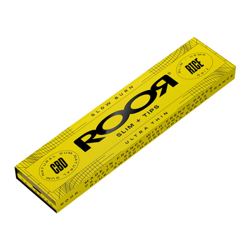 ROOR Rice King Size Slim + Tips mit CBD VE32