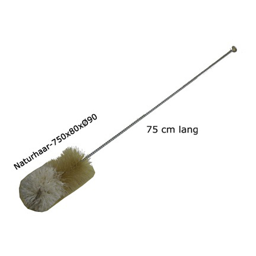 Cleaning Brush, 70 cm Long, 9 cm Ø, Wool Head