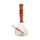 Rotes Kunstwerk Hookah Bong, 20cm