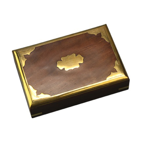 Saranpur Box Holz Messing