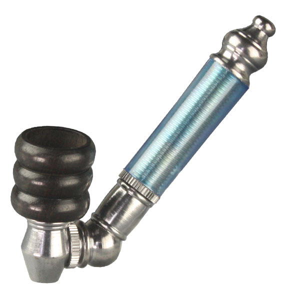 Screw pipe, angled, 9.5 cm long