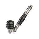 Angled screw pipe, 11 cm