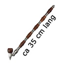 Angled screw pipe, extra long 35 cm