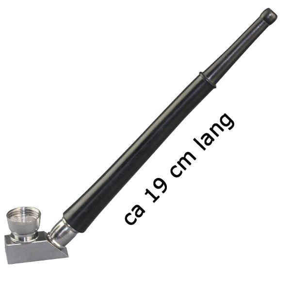 Schräg abgewinkelte Schraubpfeife, 19 cm