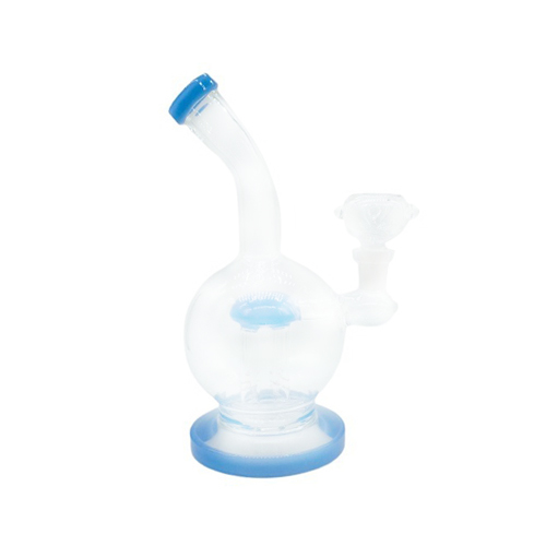 Black Ball Bong With Percolator, 20 cm