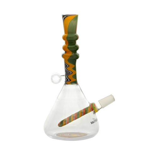 Black Artwork Hookah Bong, 20 cm