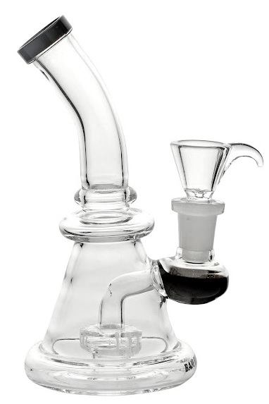 Black Conical Hookah, 15 cm