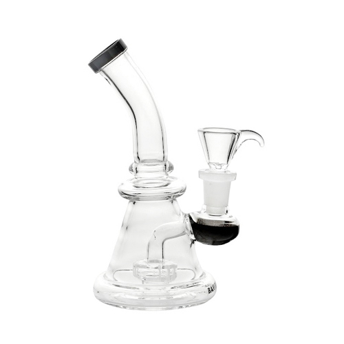 Black Conical Hookah, 15 cm