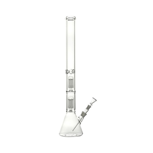 Schwere 5-mm-Bong mit 2 x 8-Arm-Perkolator, 60cm