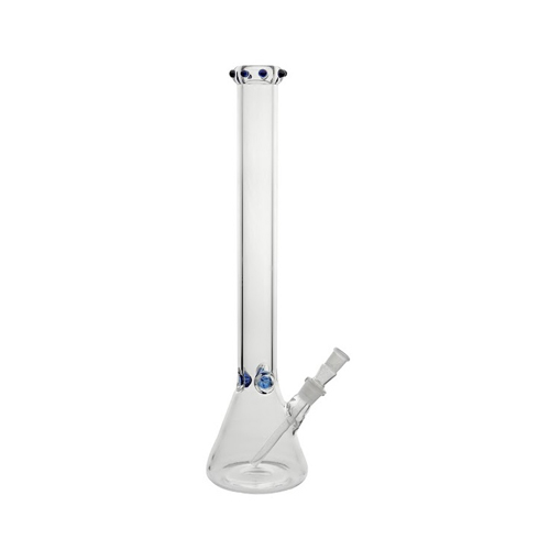 [SSC10172BL] Heavy Bong, 7 mm Wall Thickness, 50 Cm, Blue Style