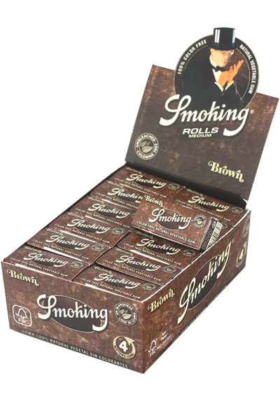 Smoking Brown Rolls-ve24, Unbleached