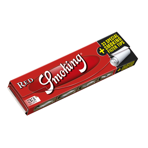 Smoking Red King Size VE24 Tips