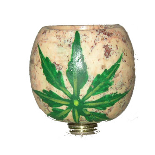 Painted Soapstone Head - Small